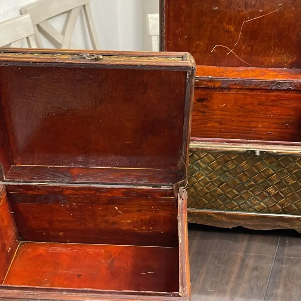 Boxes.